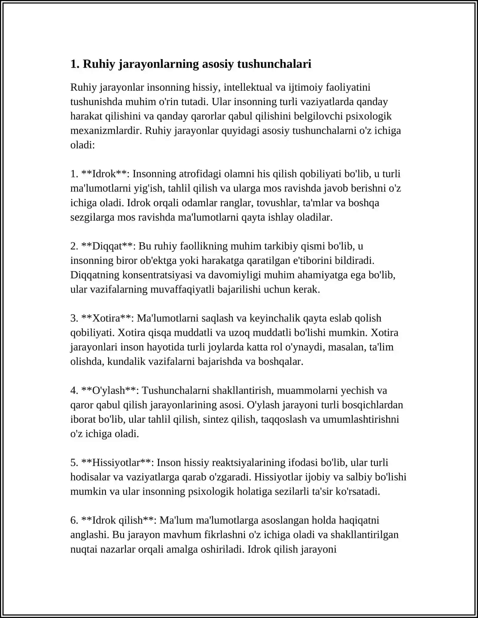 RUHIY JARAYONLAR VA UNING TURLI XIL KASALLIKLARDA BUZILISHI 3