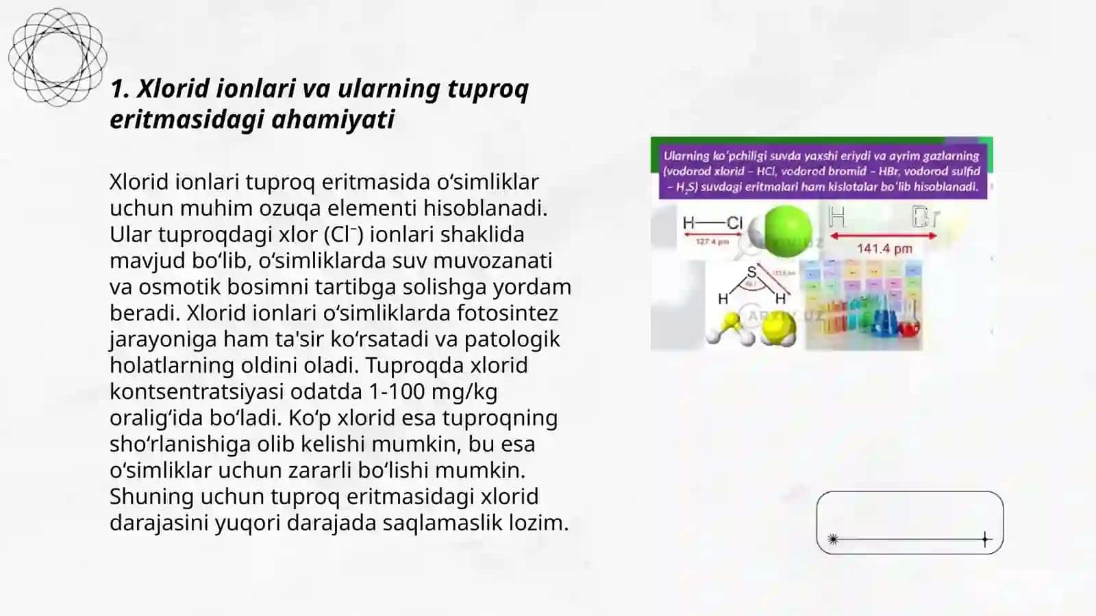 Tuproq Eritmasi Tarkibidagi Xloridni Aniqlash 3