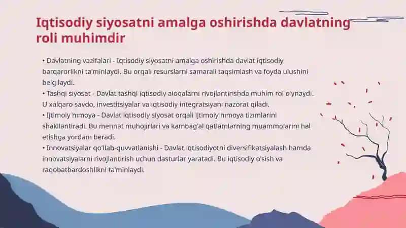 Iqtisodiysiyosatniolibborishnimurakkablashtiruvchiomillar 3