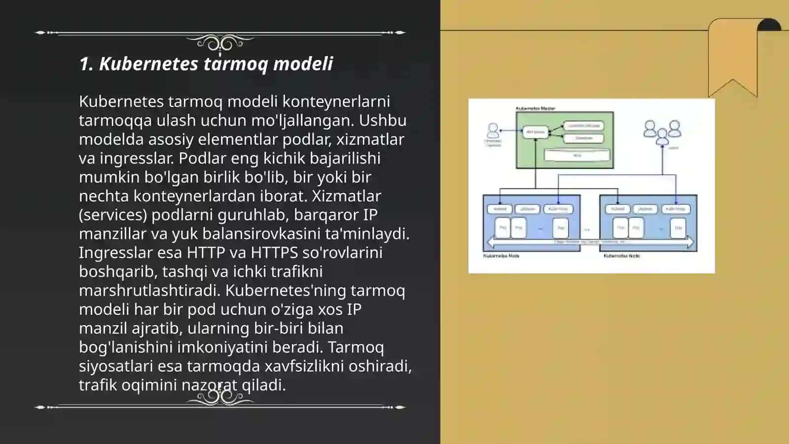 Kubernetes va Container Networking: Kubernetes platformasi va konteynerli dasturlarda tarmoqni tashkil qilish 3