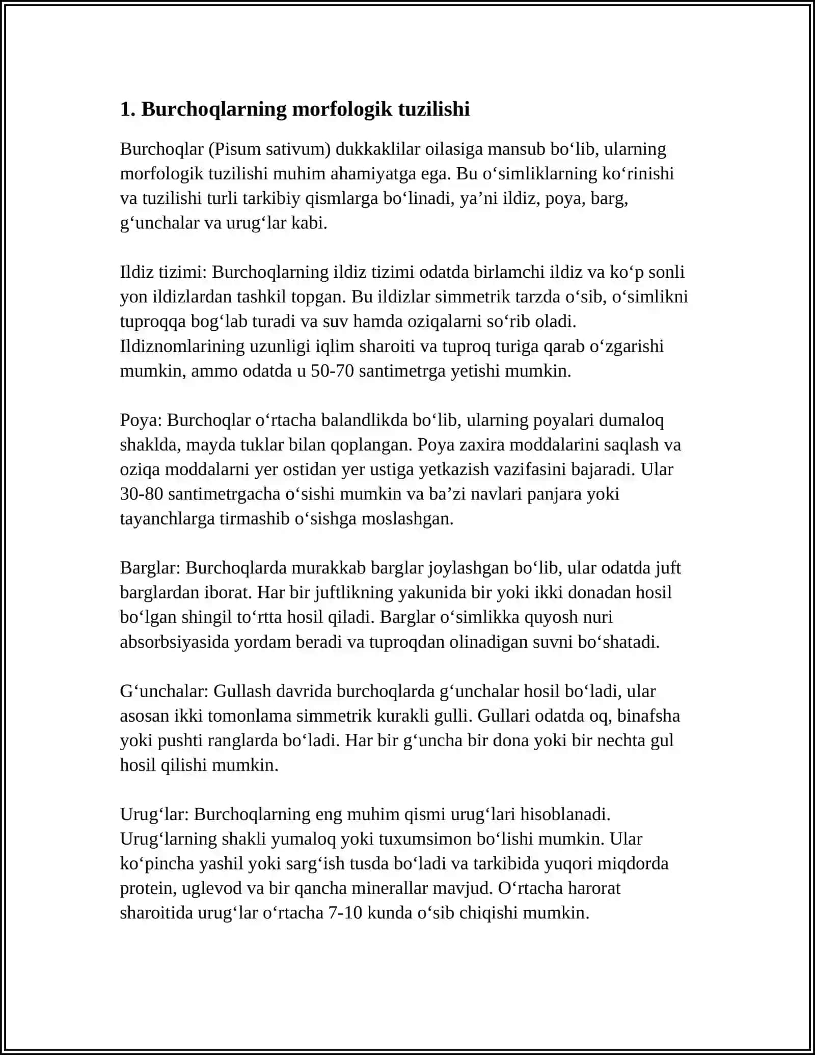 BURCHOQ MORFOLOGIYASI VA BIOLOGIYASI 3