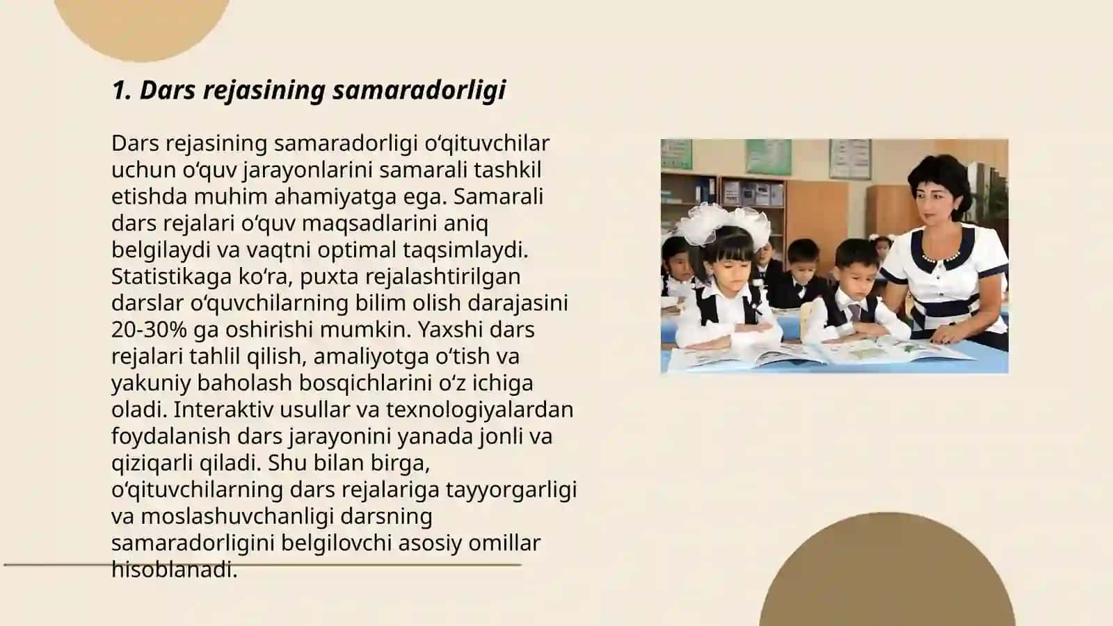 Tiflopedagog o'qituvchi darslarini kuzatish va tahlil qilish 3