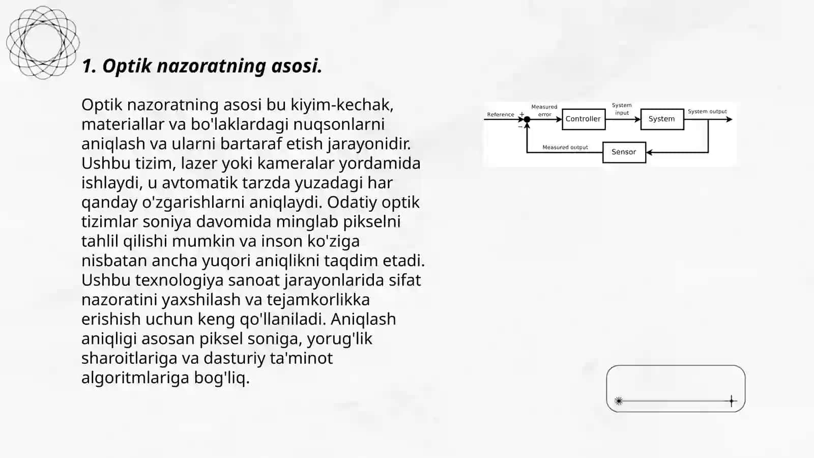 Sifat nazorati uchun optik usullar 3