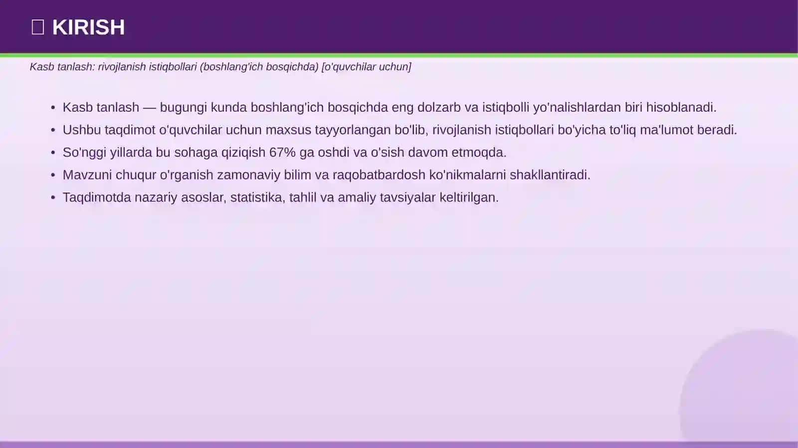 Professional Taqdimot 2026 3