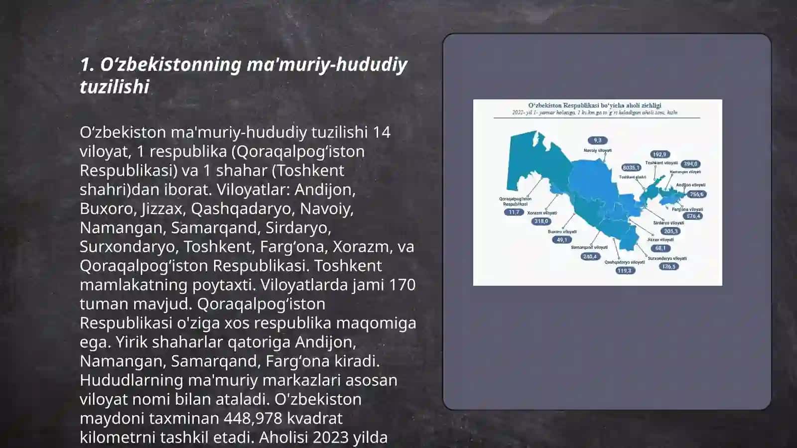Oʻʻzbekistonni mamuriy-hududiy boʻlinishi 3