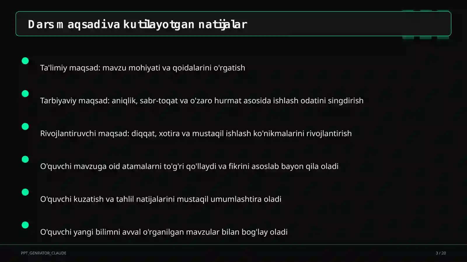 Qavslarni ochish va o'xshash hadlarni ixchamlash (6-sinf) 3