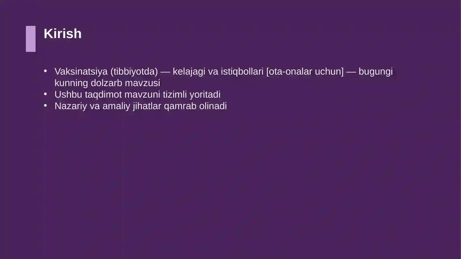 Vaksinatsiya (tibbiyotda) — kelajagi va istiqbollari [ota-onalar uchun] 3