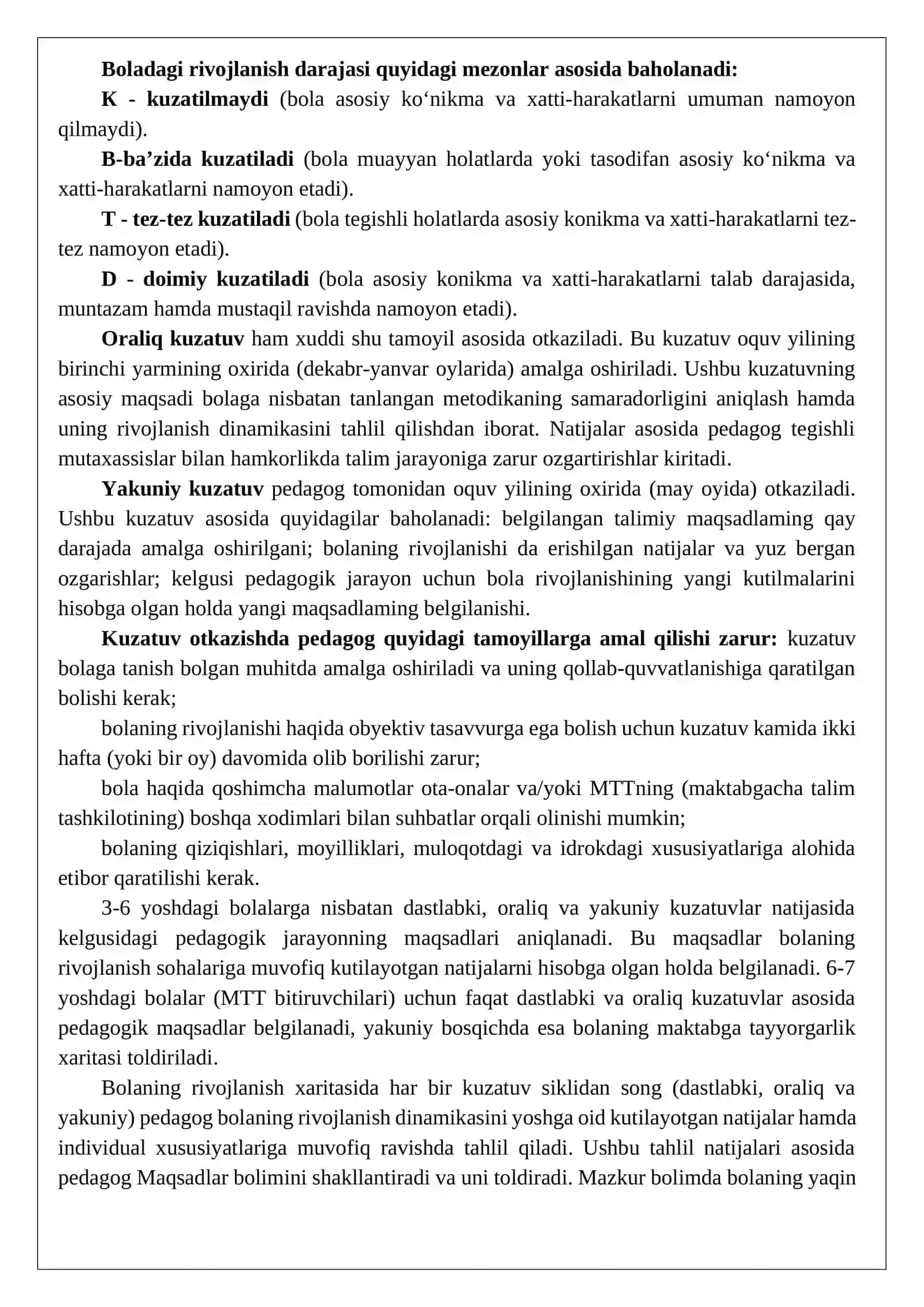 Bolaning Rivojlanish Xaritasi 4-5 yosh 2026-2027 o'quv yili 3