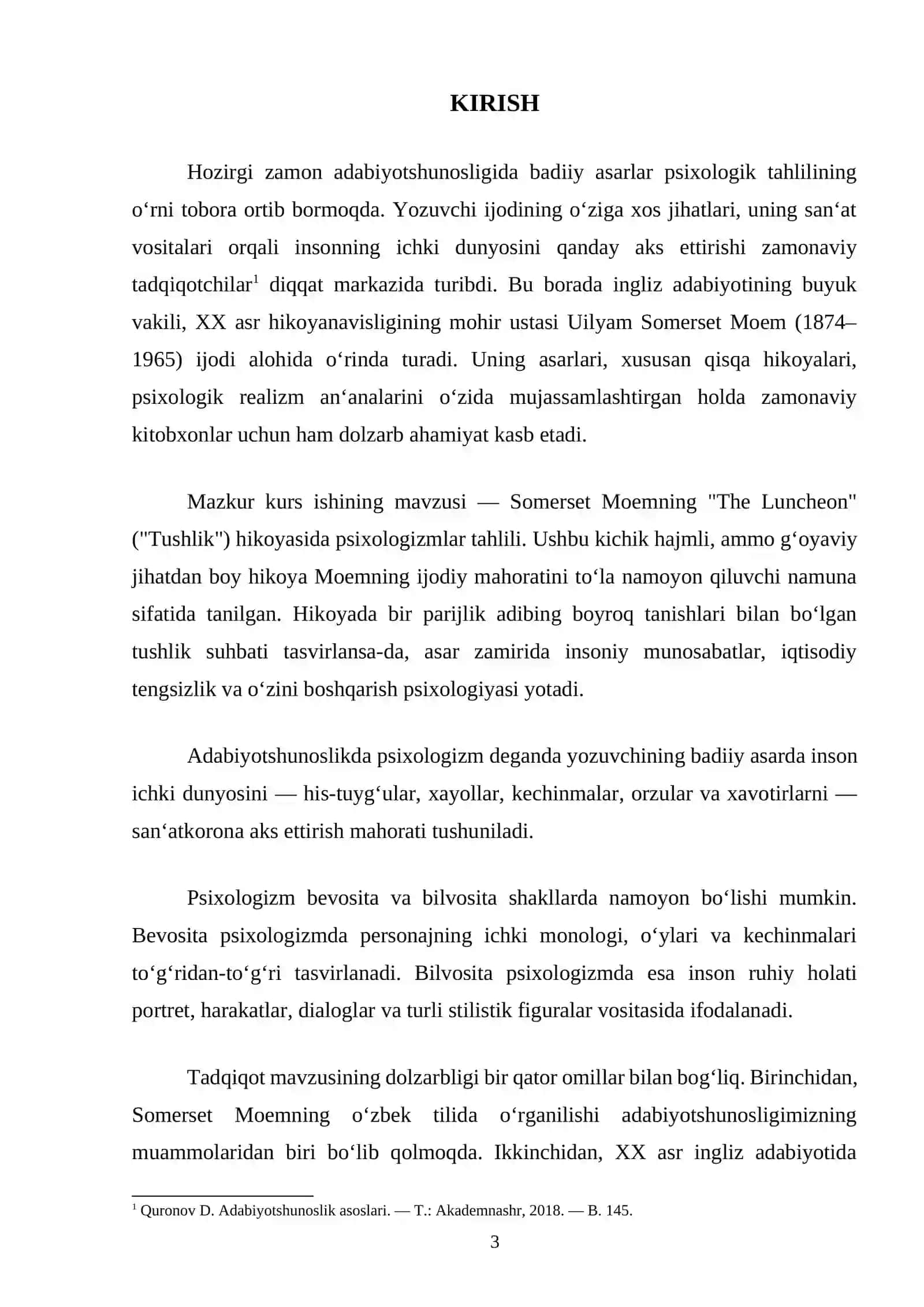 Somerset Moemning "The Luncheon" hikoyasida psixologizmlar tahlili 3