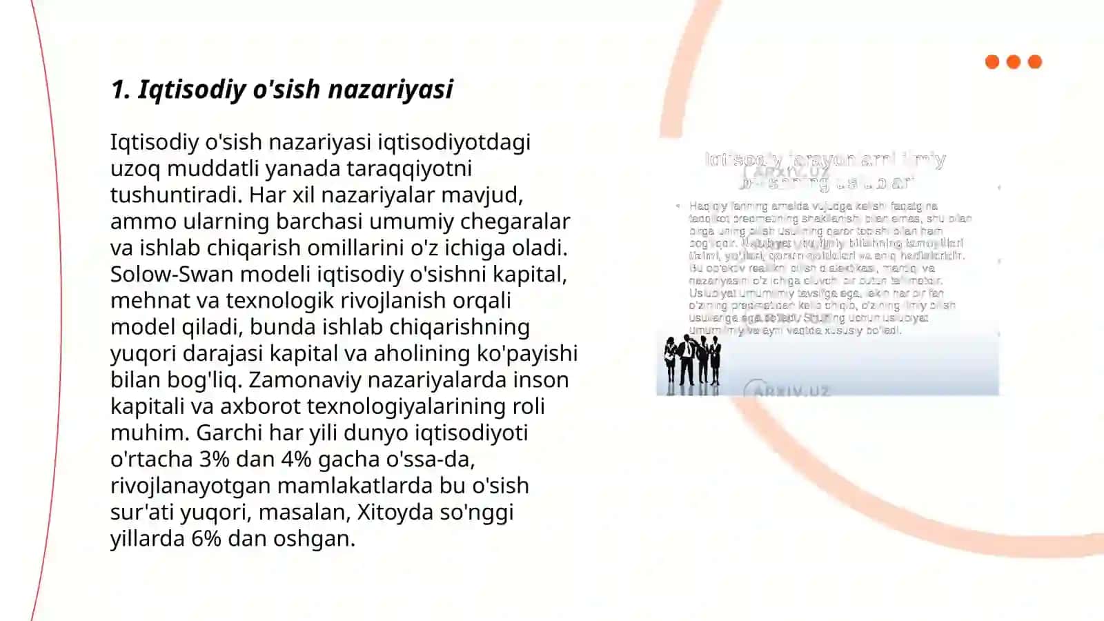 Real iqtisodiy davrlar nazariyasi 3