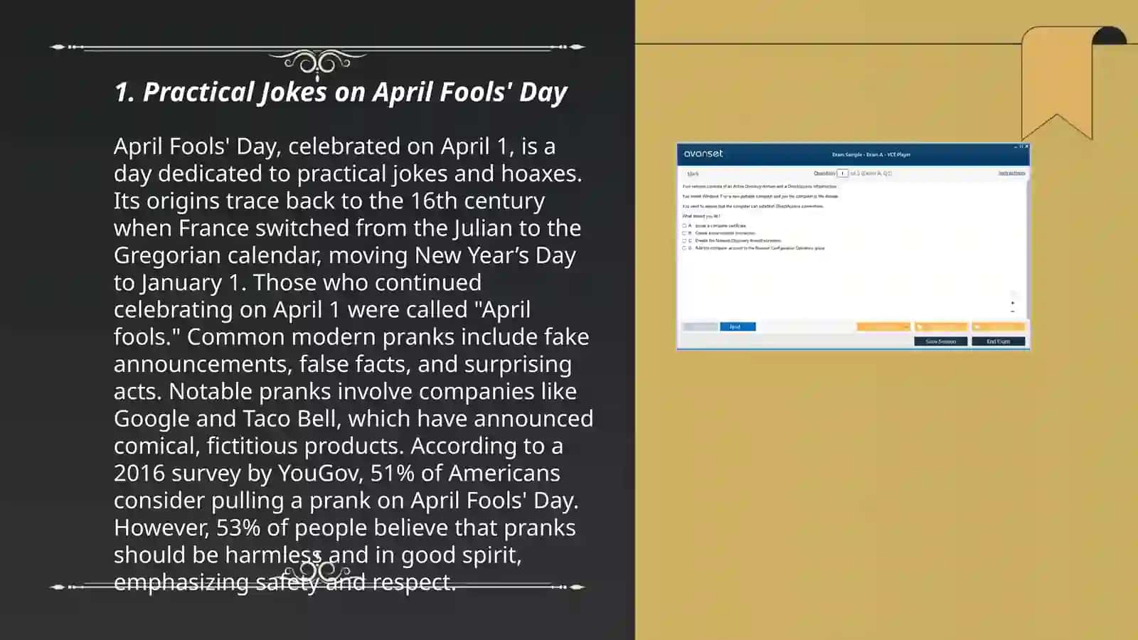 3 forum posts about pranks 3
