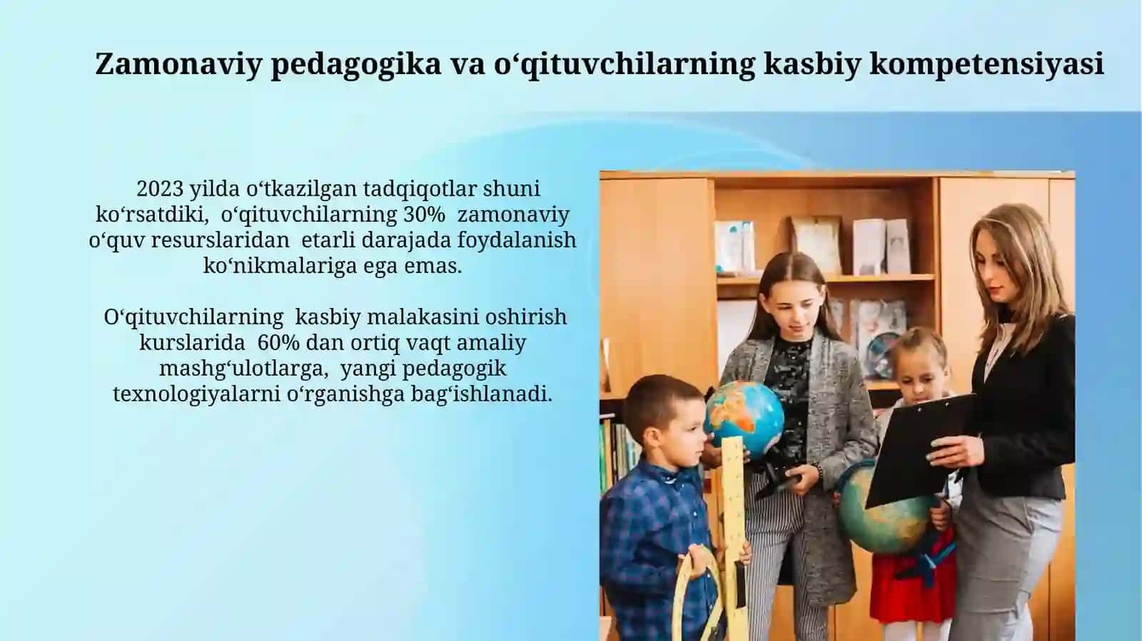 Pedagogik fikrlar va maktablar tarixida oʻqituvchi mahorati masalalari 3