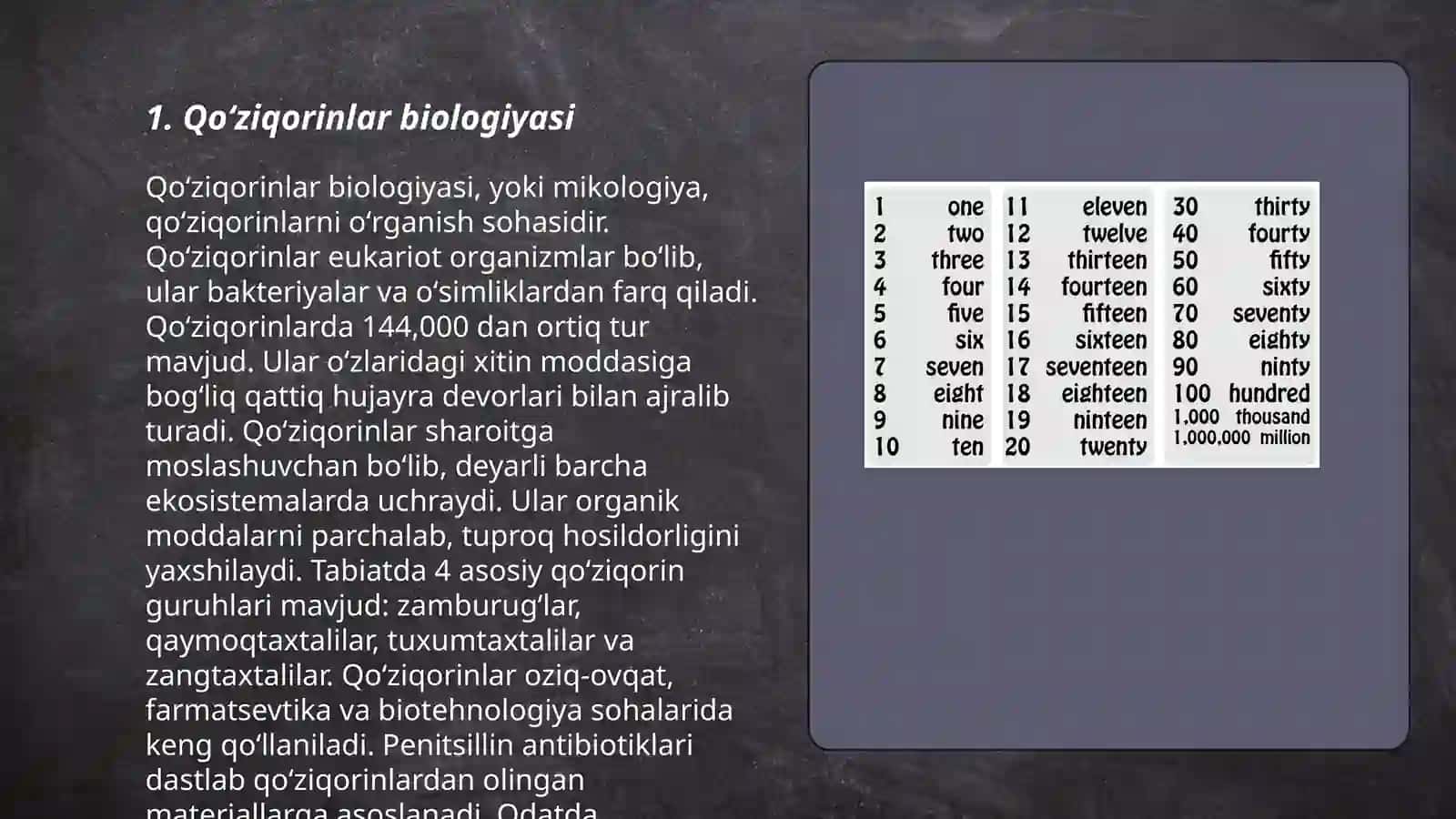 Qoʻziqorinlar biologiyasi 3