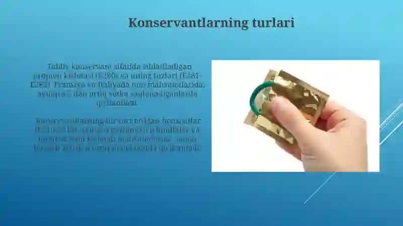 Konservantlar 3