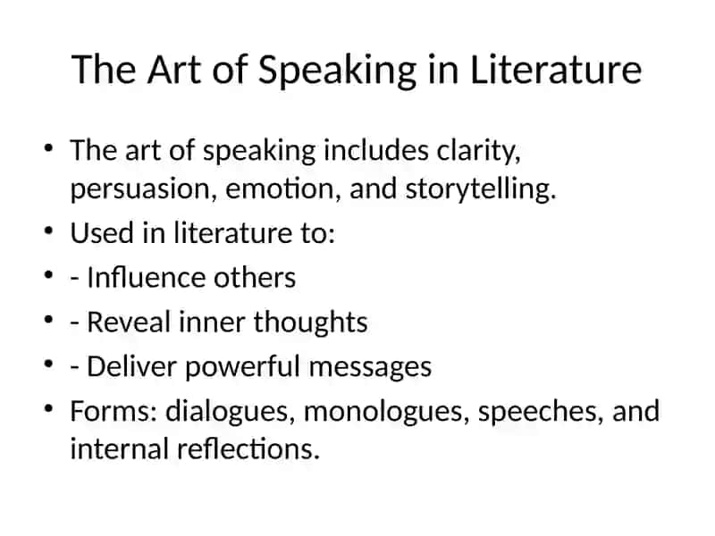 Art literature and soeking 3