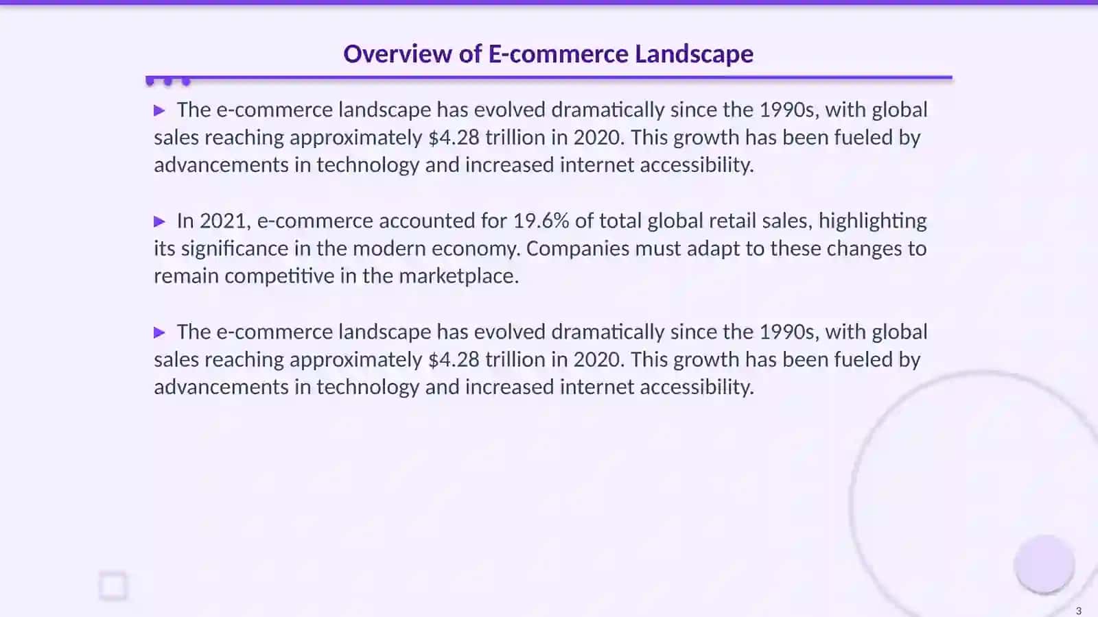 Famous E-commerce Companies Presentation 3