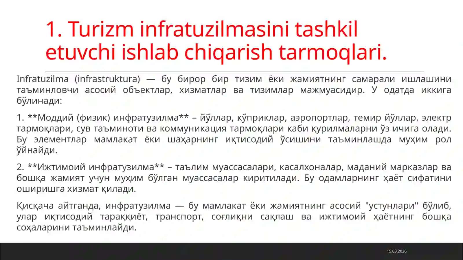 Turizminfraturzilmasifani 3