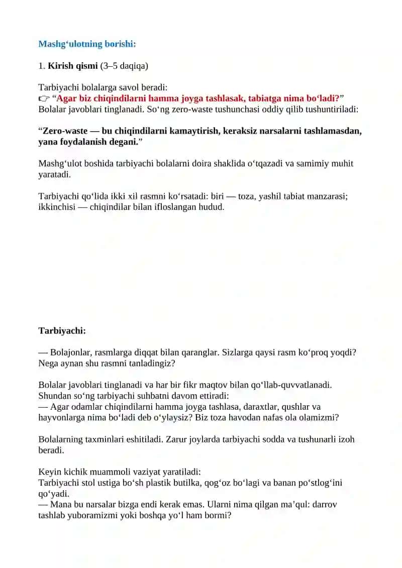 Zero-waste (chiqindisiz) tarbiya texnologiyalarini bog‘cha sharoitiga moslashtirish 3