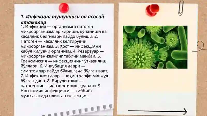 Инфекция хакида таьлимот 3