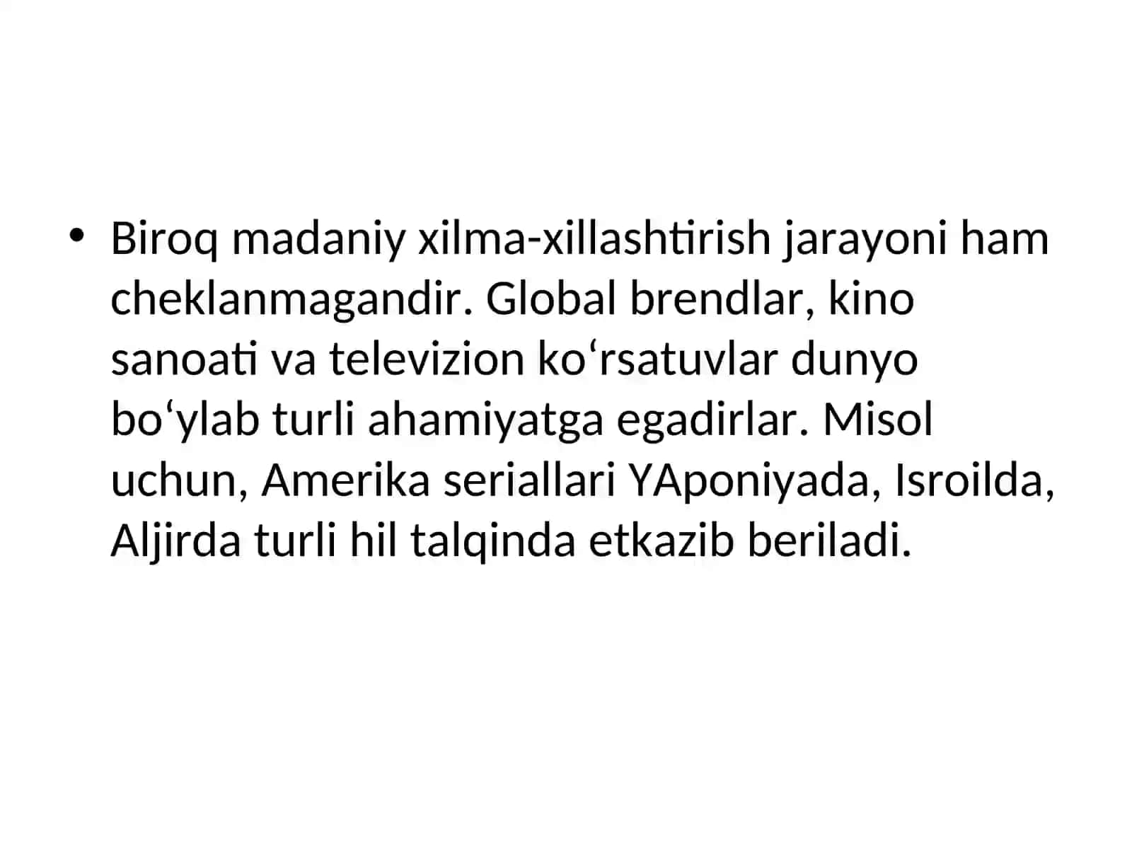 Xalqaro turizmda madaniy xilma-xillik alomatlari 3
