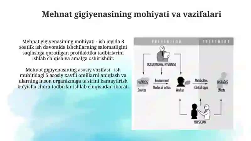 Mehnat gigiyenasi me'yorlari 3