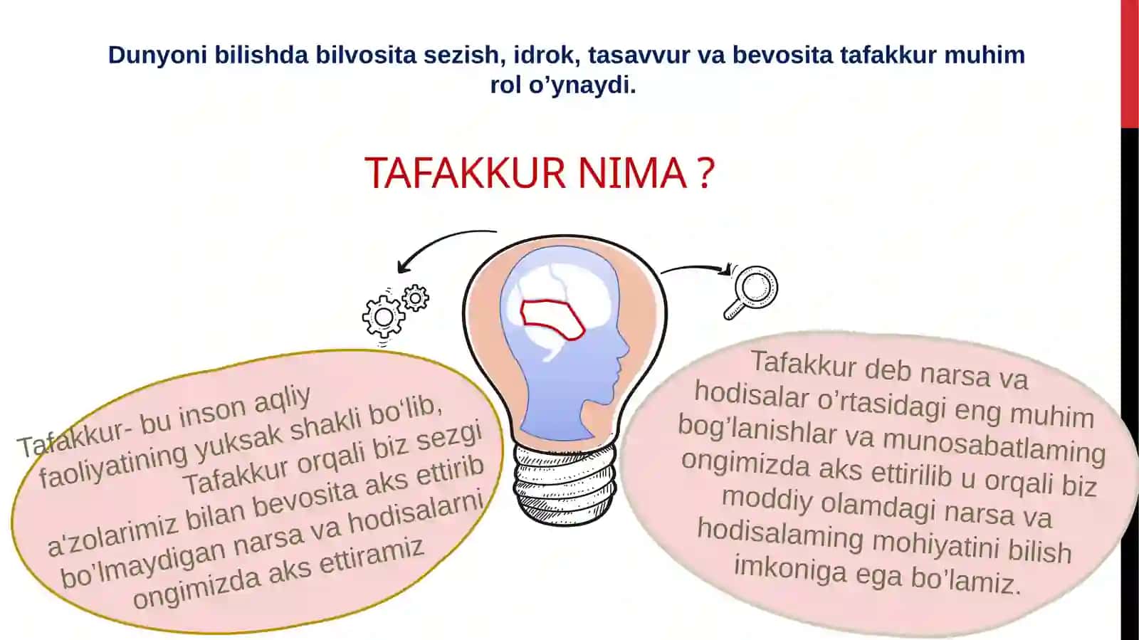 TAFAKKUR va nutq 3