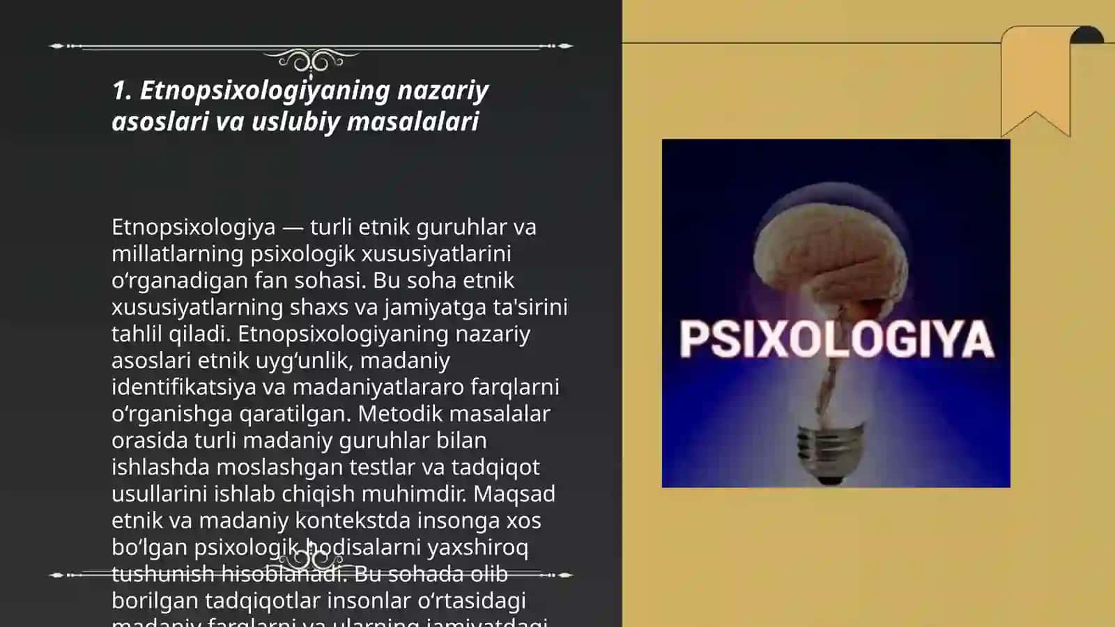 Etnopsixologiya muammolarini oʻrganish boʻyicha yaqin horij mamlakatlarida tadqiqotlar 3