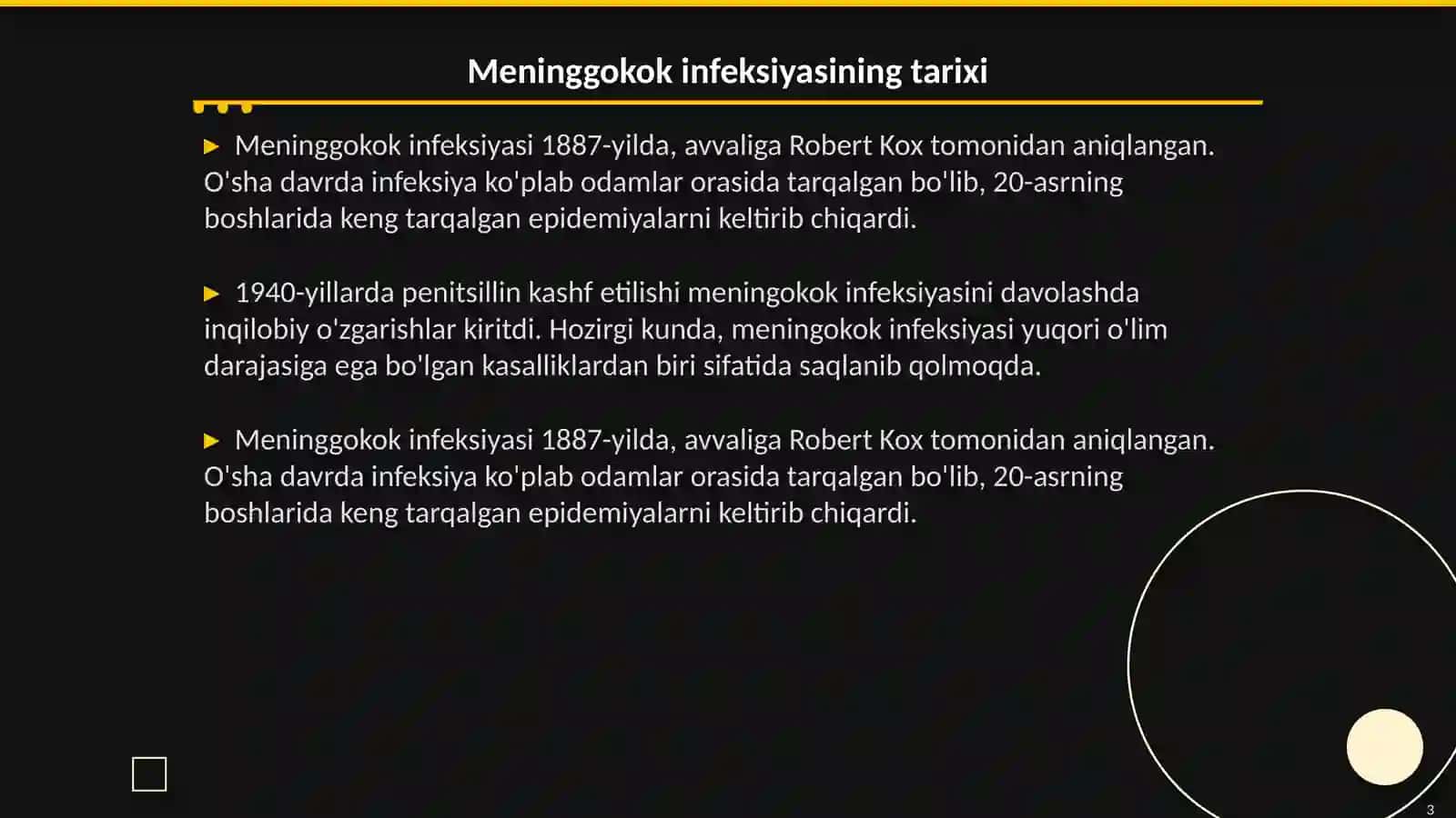 Meninggokok infeksiyasi epidemiologiyasi 3