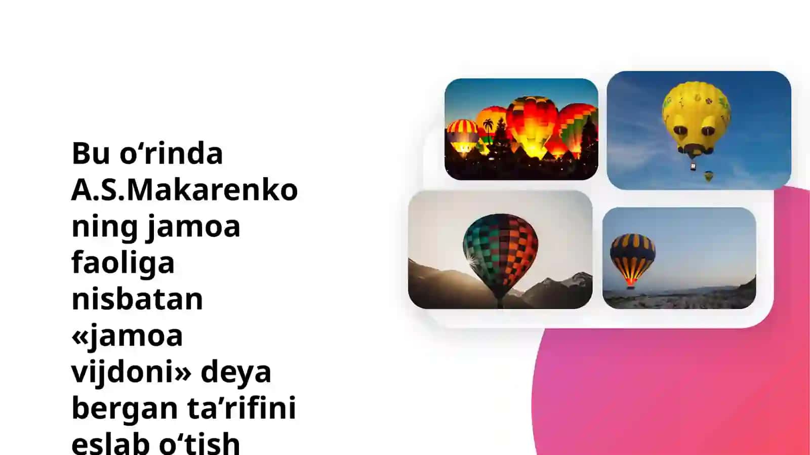 Bolalar tarbiya jamoasi va yagona pedagogik jarayonning asosiy shakli 3