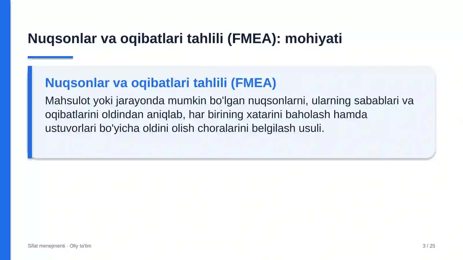 Kompyuter klublarida nuqsonlar va ularning oqibatlari tahlilini o'tkazish 3