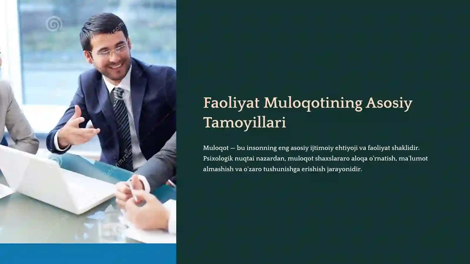 Faoliyat Muloqot Psixologiyasi: Emotsiyalar va Motivatsiyaning O'rni 3