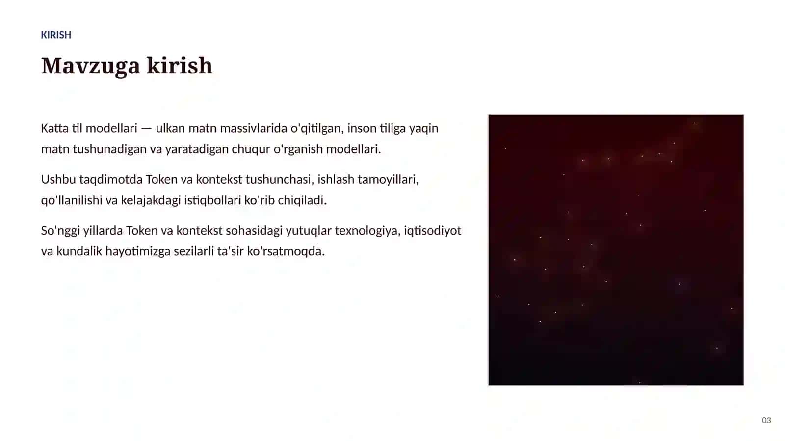Katta Til Modellari (LLM) 3