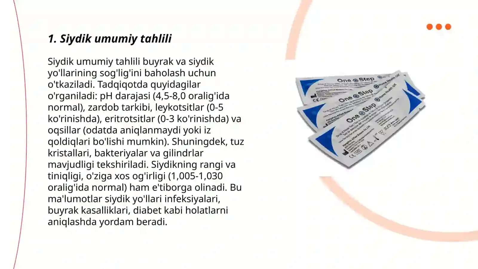 Siydik najas va balg'amni labaratoriya tekshirish usullari 3
