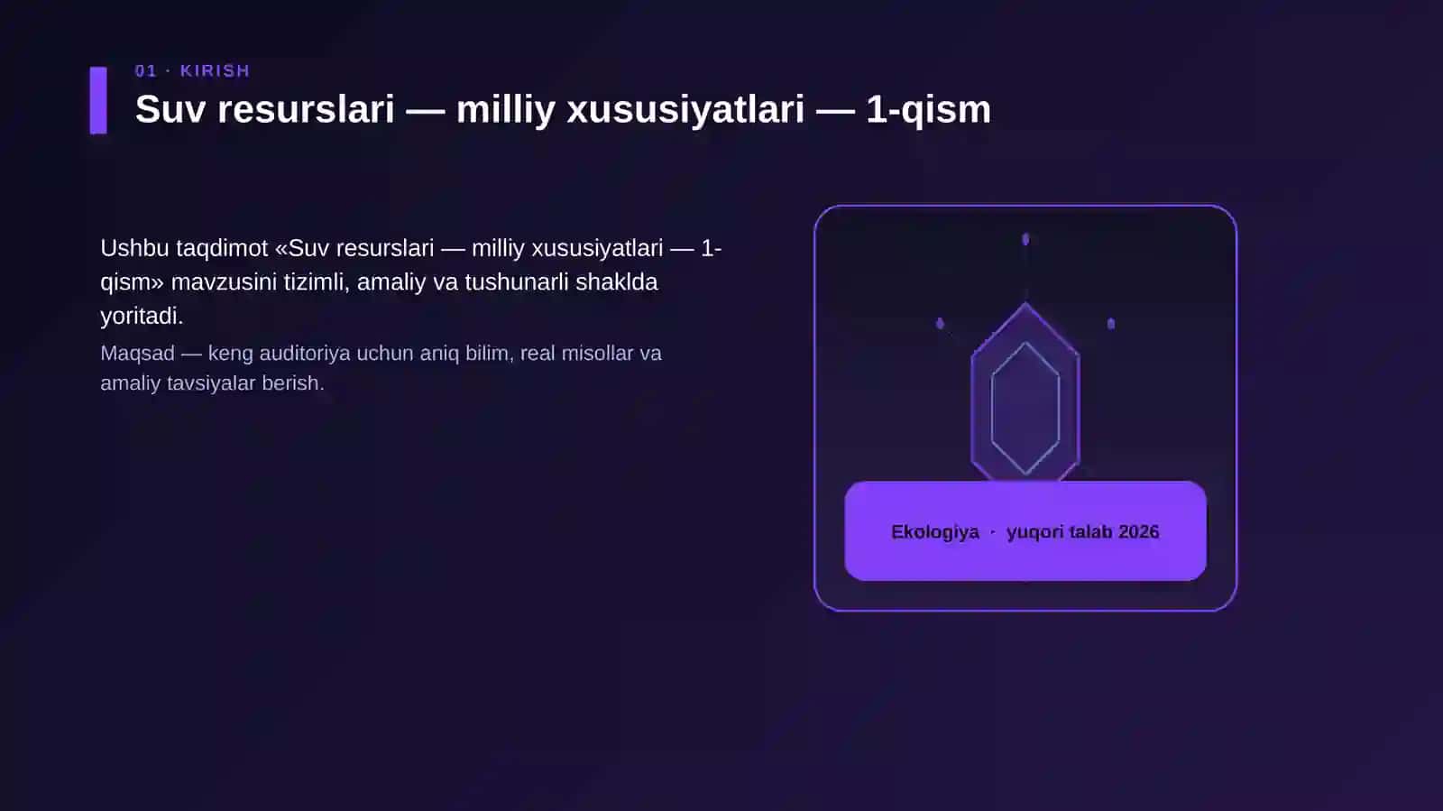 Suv resurslari — milliy xususiyatlari — 1-qism 3