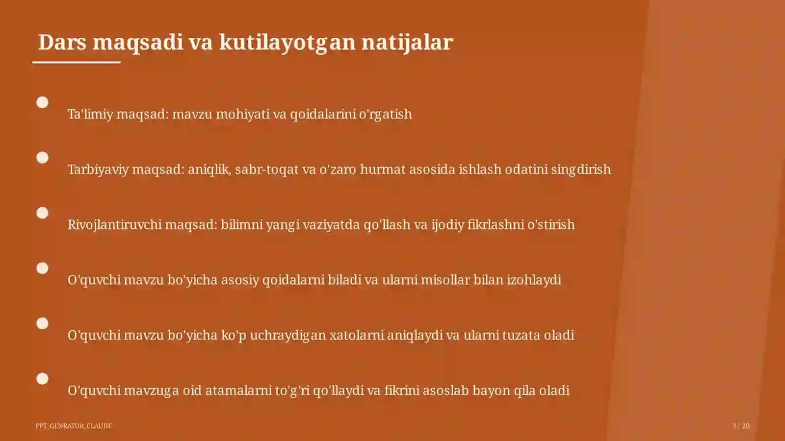 Sog'lom turmush tarzi: mening tanlovim 3
