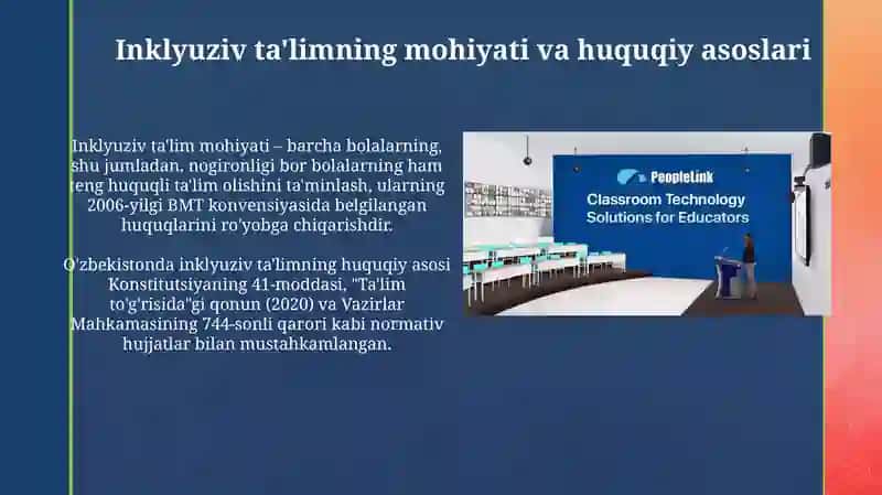 O'zbekistonda inklyuziv ta'limning afzalliklari 3