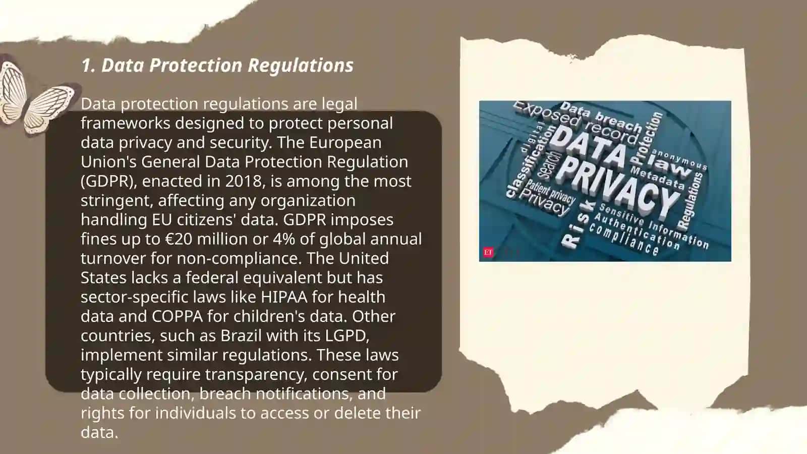 Privacy Regulations Overview 3