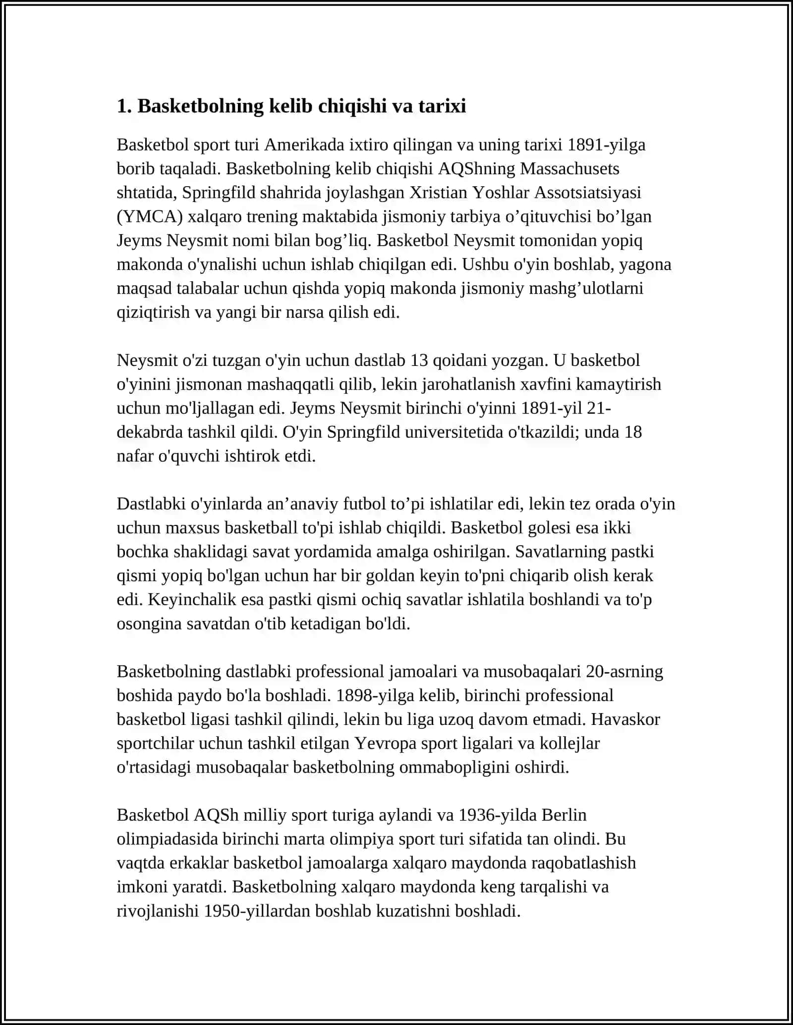 Basketbol Sport Turi 3