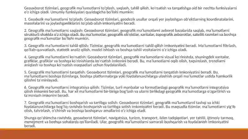 Geografiya axborot tizimlari (GAT) dasturi 3