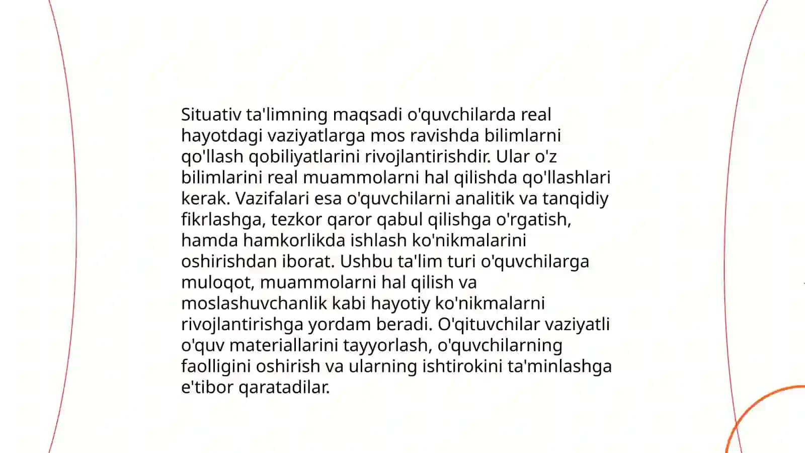 Situativ ta'limning maqsad va vazifalari 3
