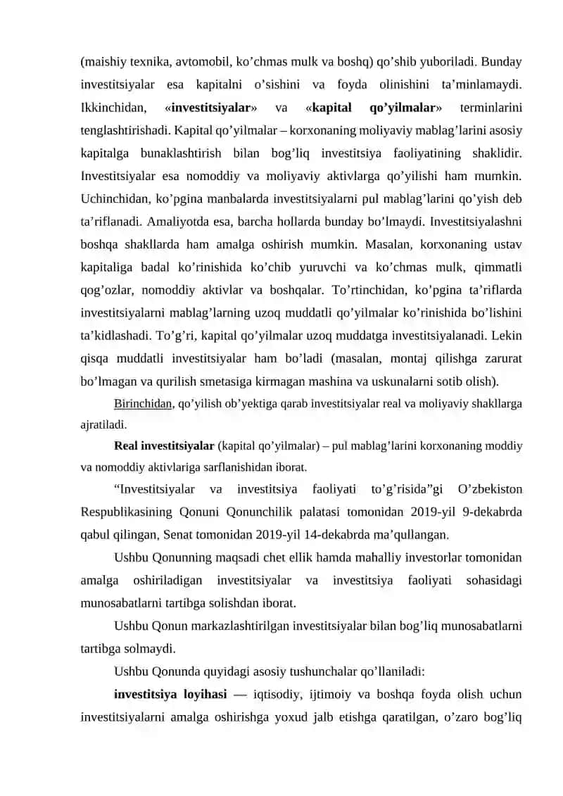 Investitsion-qurilish faoliyatining davlat tomonidan tartibga solinishi 3