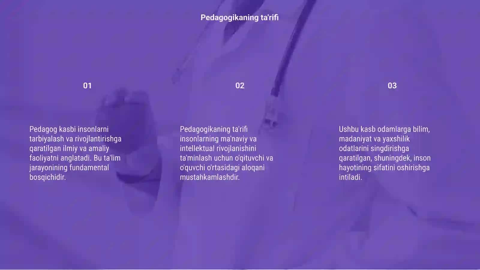Pedagog kasbining mohiyati 3