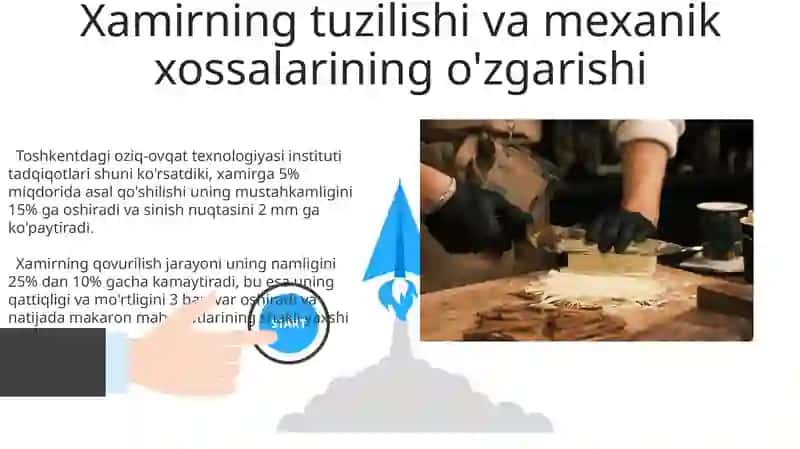 Xamirning tuzilishi va mexanik xossalarining o'zgarishi 3