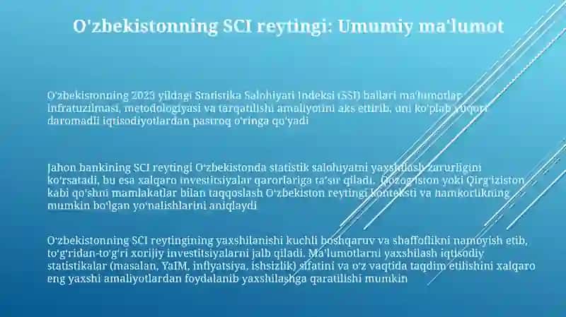 O'zbekistonning Statistika Salohiyati Indeksi 3