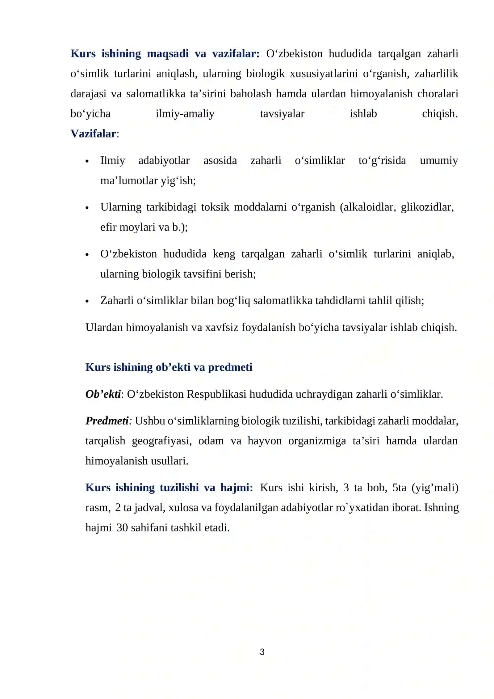 Zaharli O‘simliklar 3