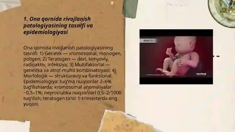 Ona qornida rivojlanish patologiyasi 3