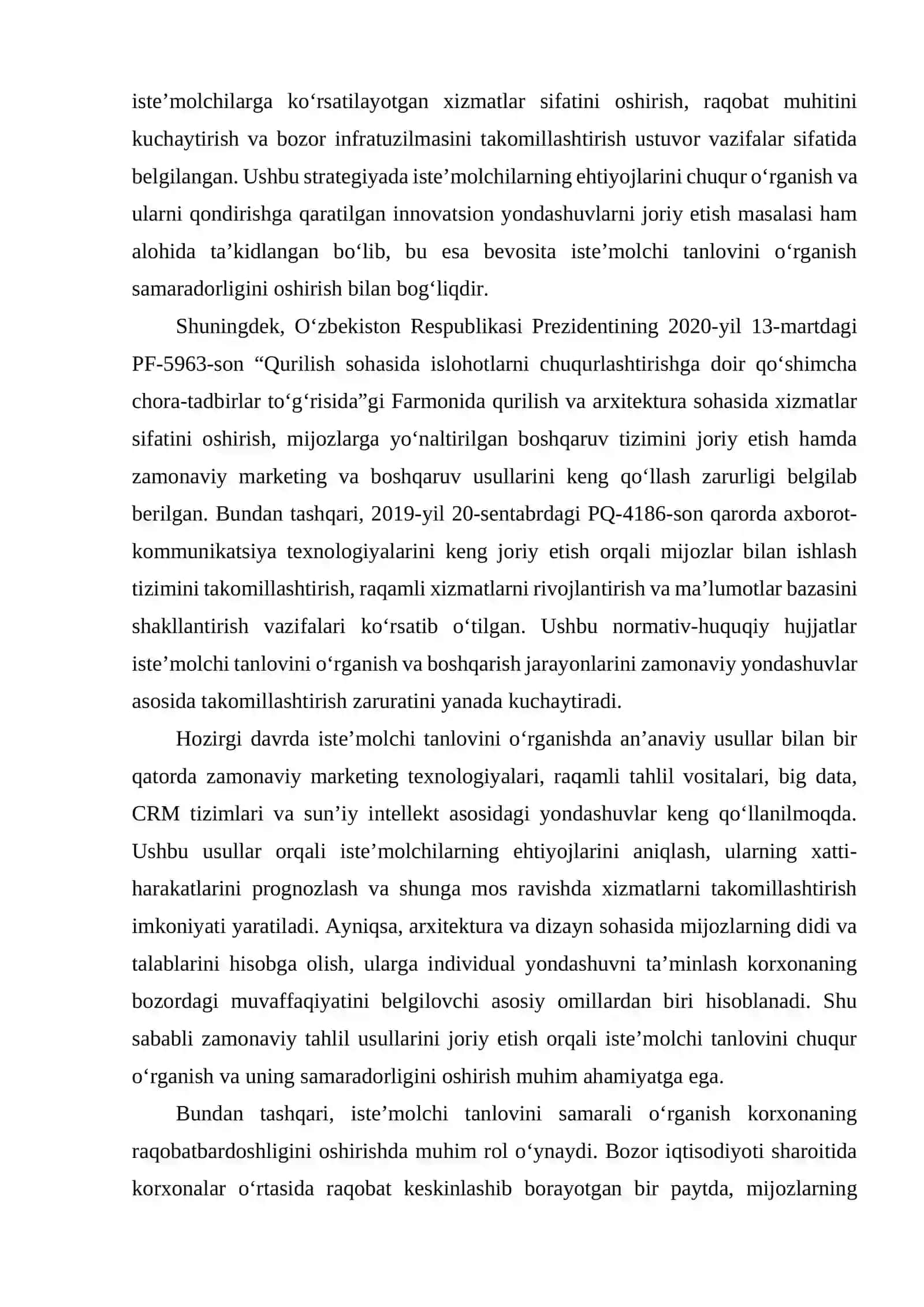 ISTE’MOLCHI TANLOVINI O‘RGANISH SAMARADORLIGINI OSHIRISH YO‘NALISHLARI 3