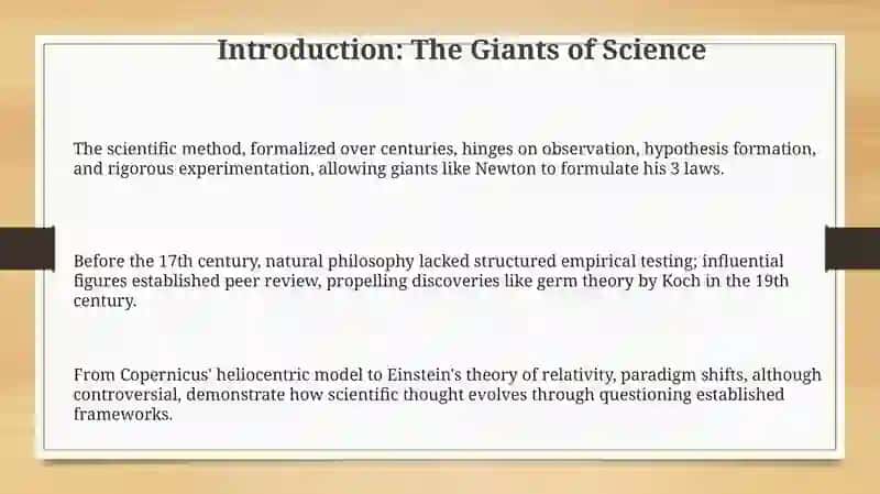 Great scientists and their contribution to science 3