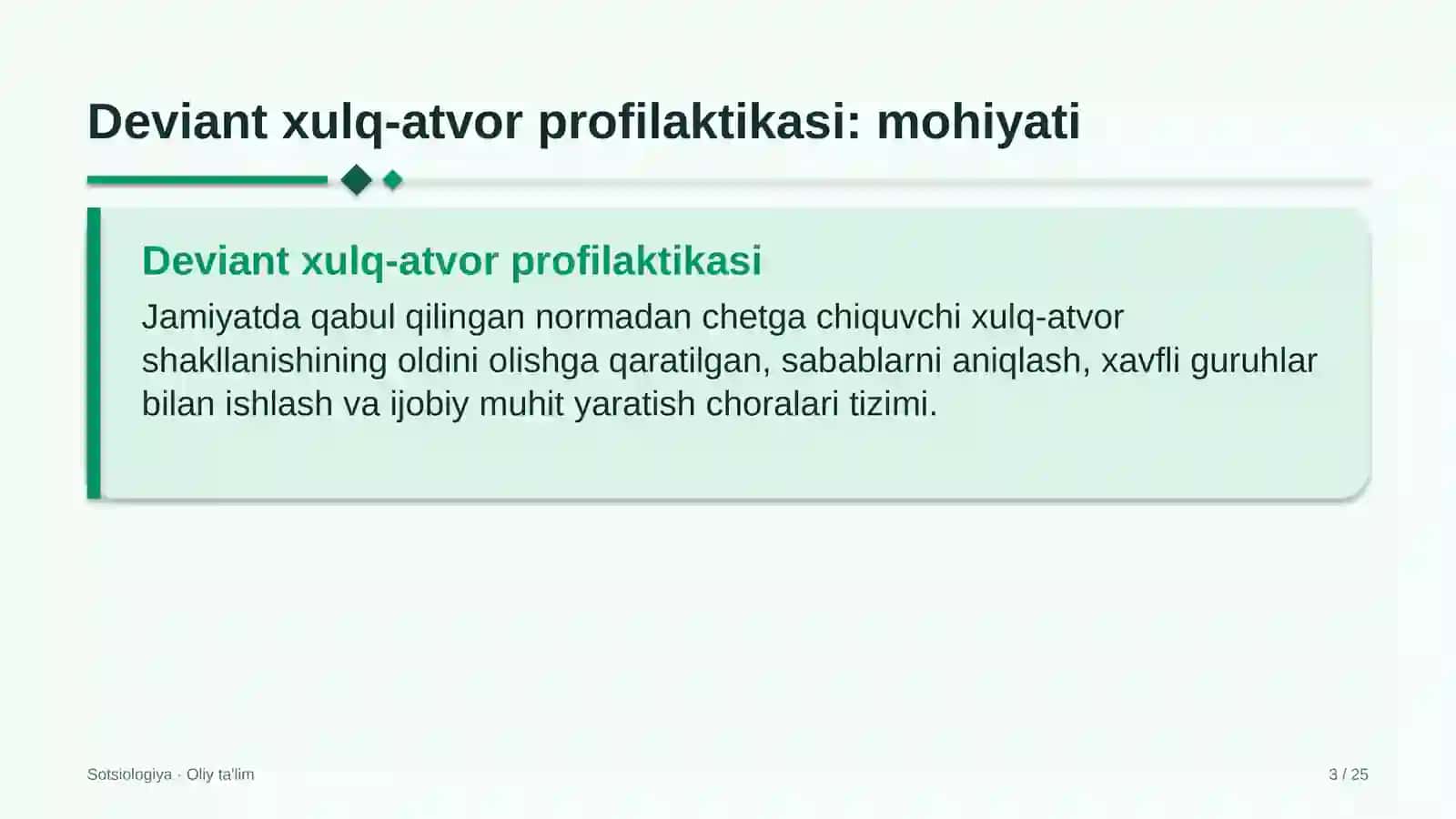 ehtiyot qismlar do'konlarida deviant xulq atvor profilaktikasi 8997 3
