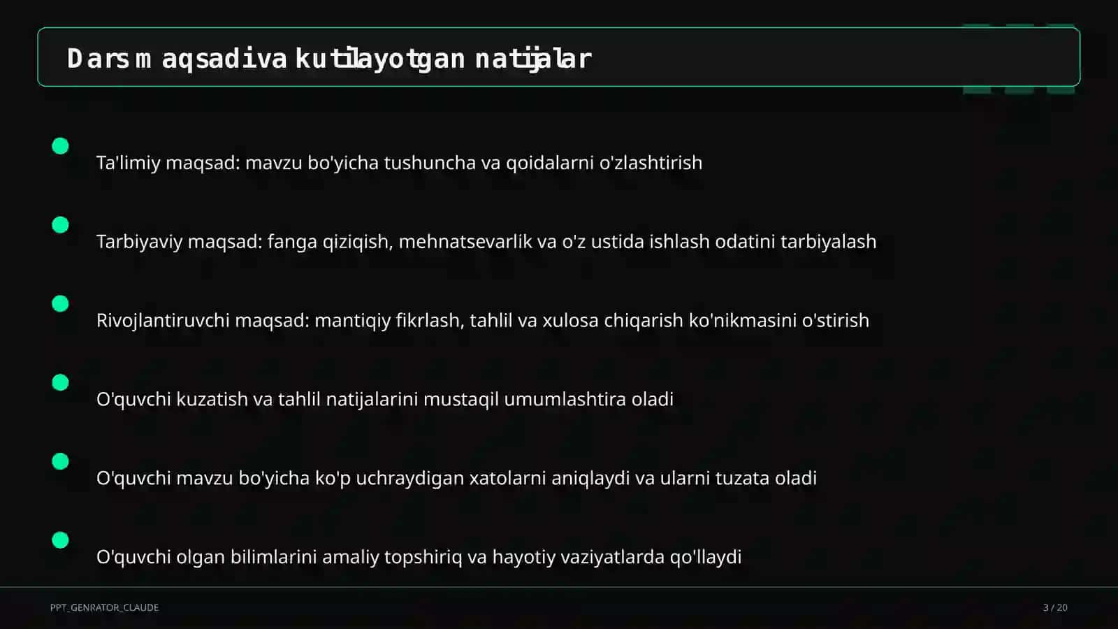 Fizik kattaliklar va ularni o'lchash (6-sinf) 3